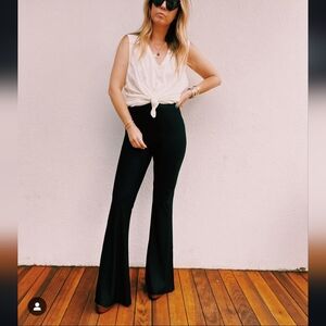 Novella Royale Black Janis Bells Short Inseam